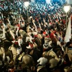 La Carrera de San Antón en Navalvillar de Pela “La Encamisá” (Badajoz)