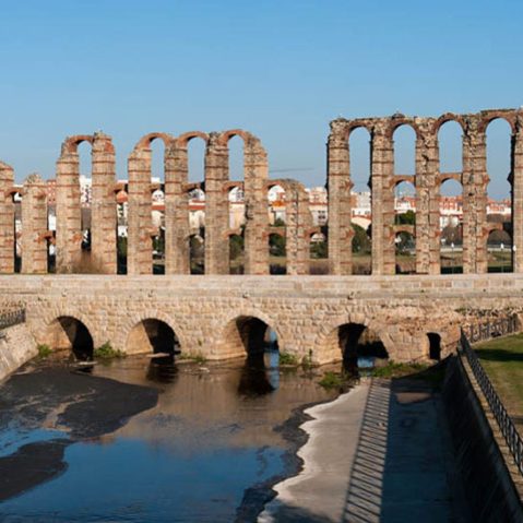 puente romano sobre el albarregas