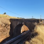 Puente sobre el Ferrocarril (Aldea Moret, Cáceres)